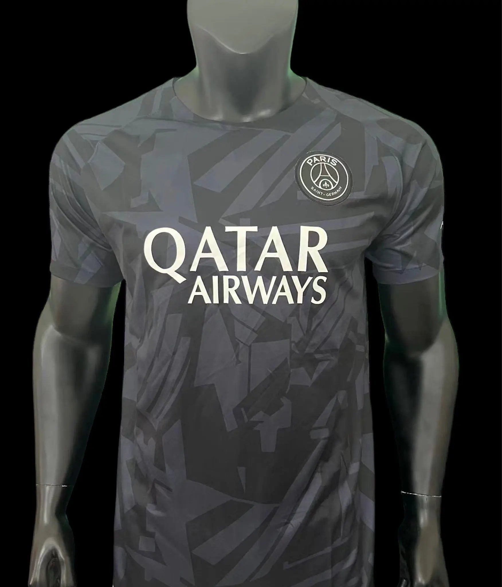 PSG maillot Édition spéciale version Player Totalement Noir 2023 2024