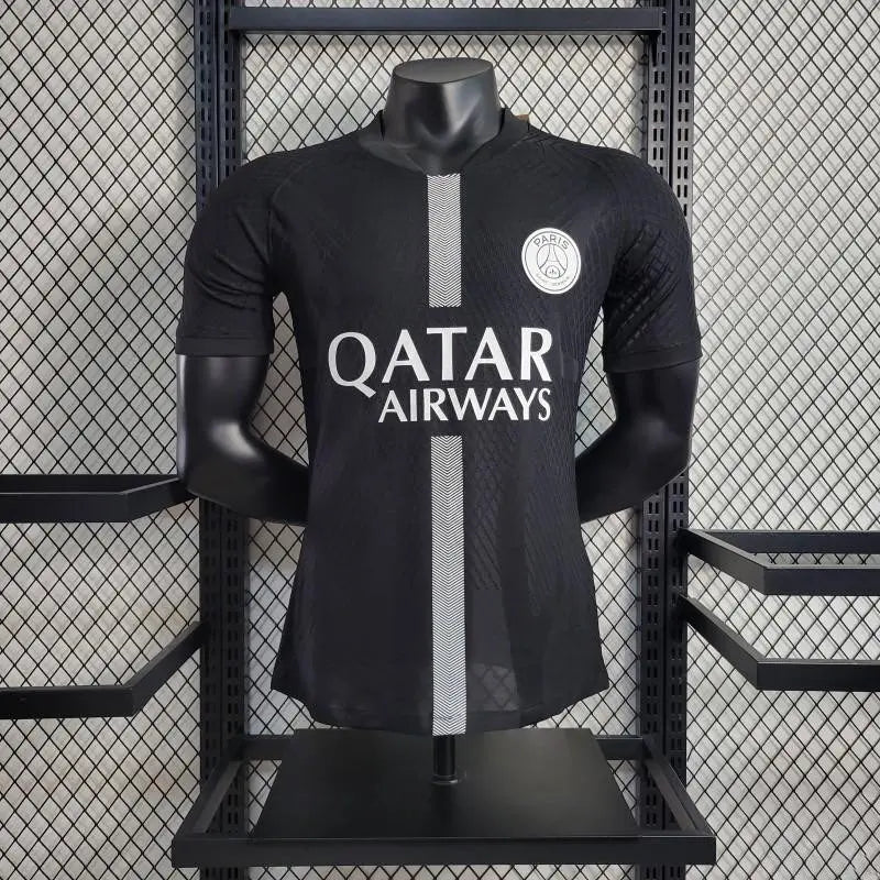 PSG maillot Édition spéciale version Player Totalement Noir 2023 2024