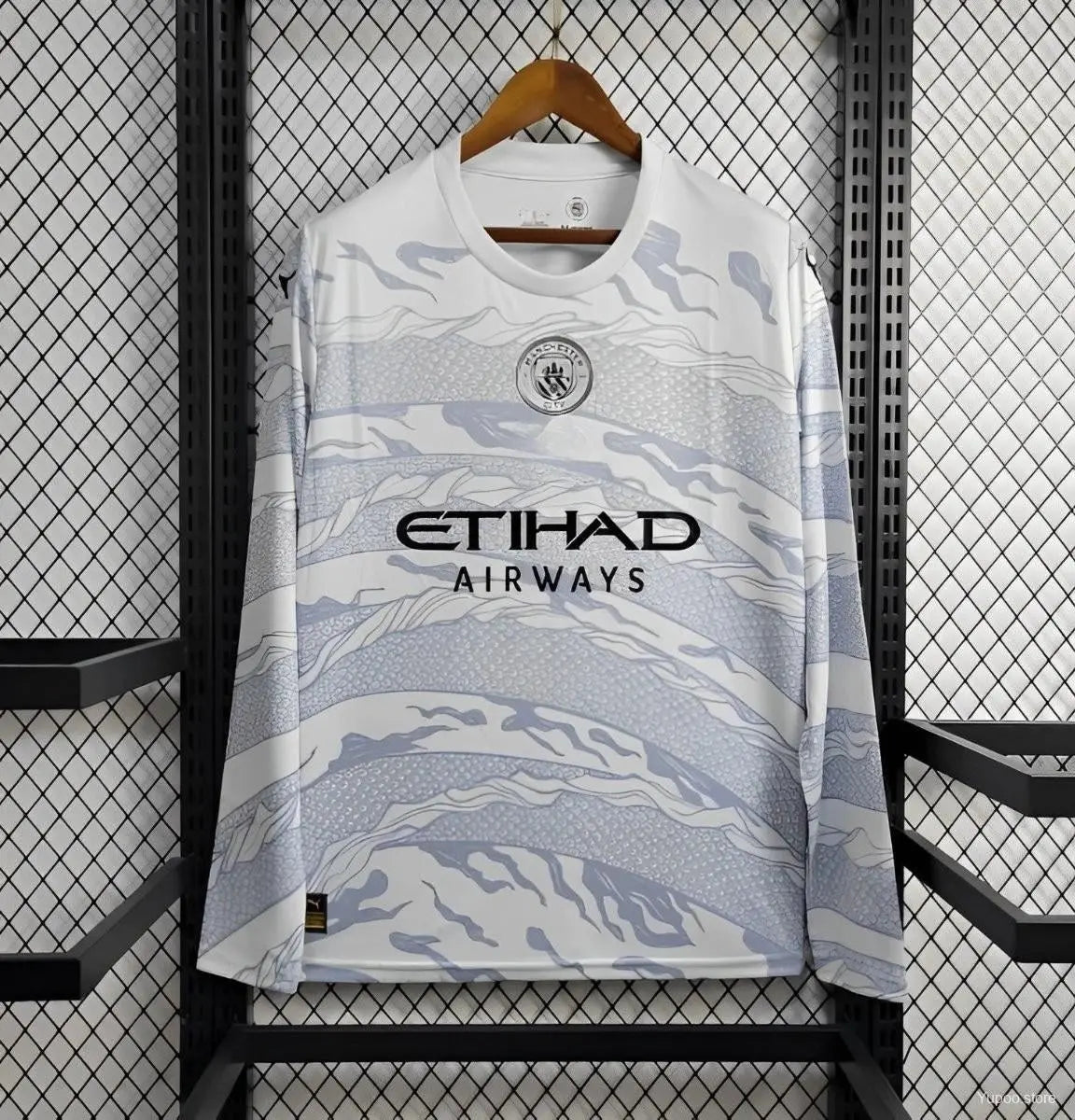 Maillot 24/25 Manchester City Puma Dragon Blanc Long