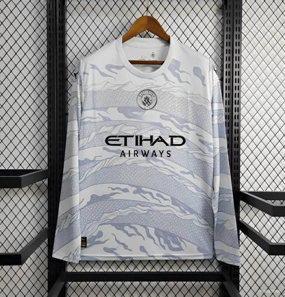 Maillot 24/25 Manchester City Puma Dragon Blanc Long