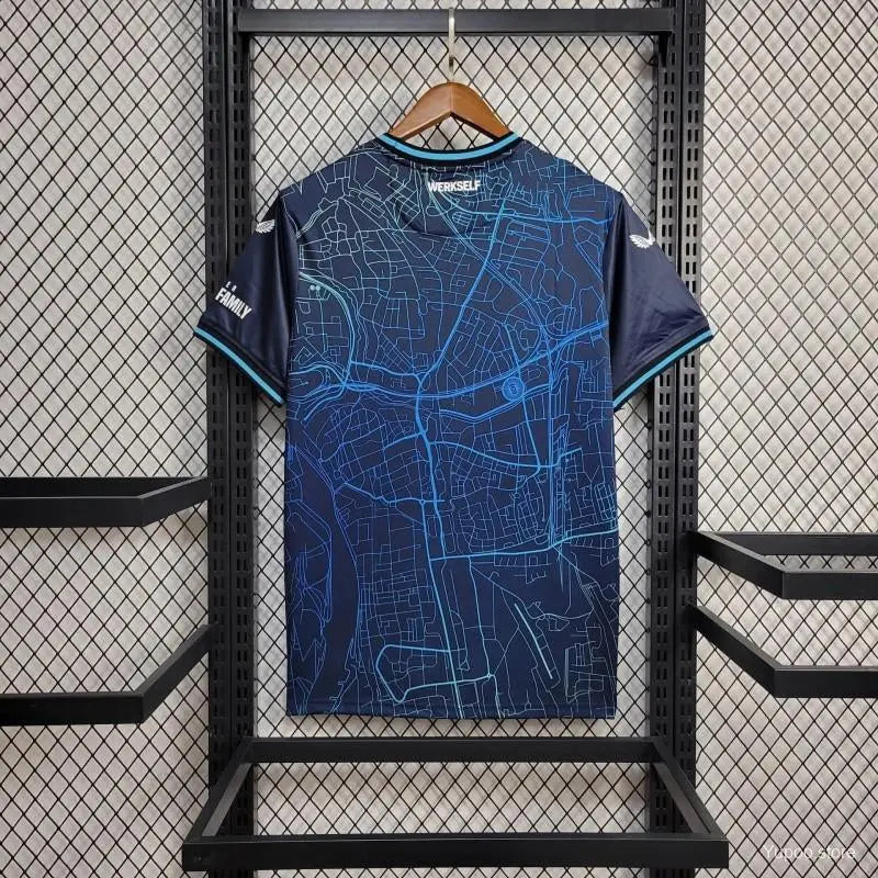 Maillot 24/25 Bayer 04 Leverkusen Charcoal Bleu