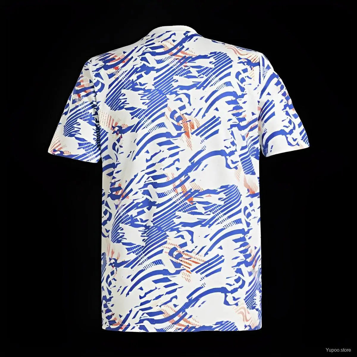 Maillot 24/25 Olympique Lyon Abstract Bleu Orange