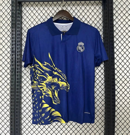 Maillot 24/25 Real Madrid Dragon Jaune