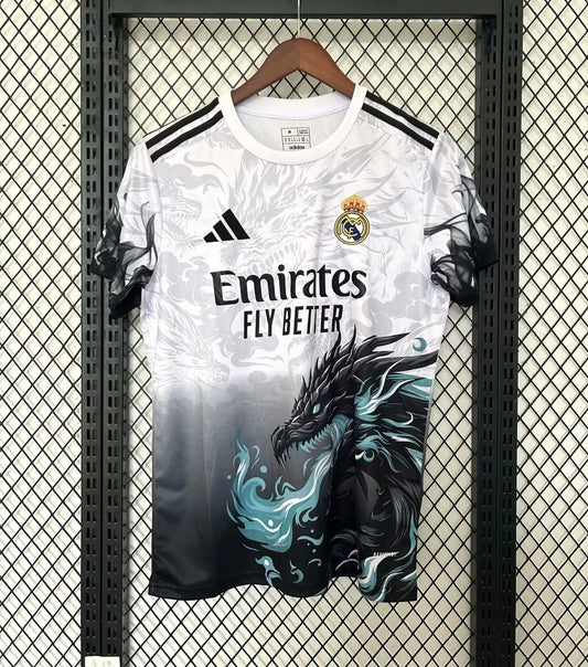 Maillot 24/25 Real Madrid Blanc Spécial Dragon