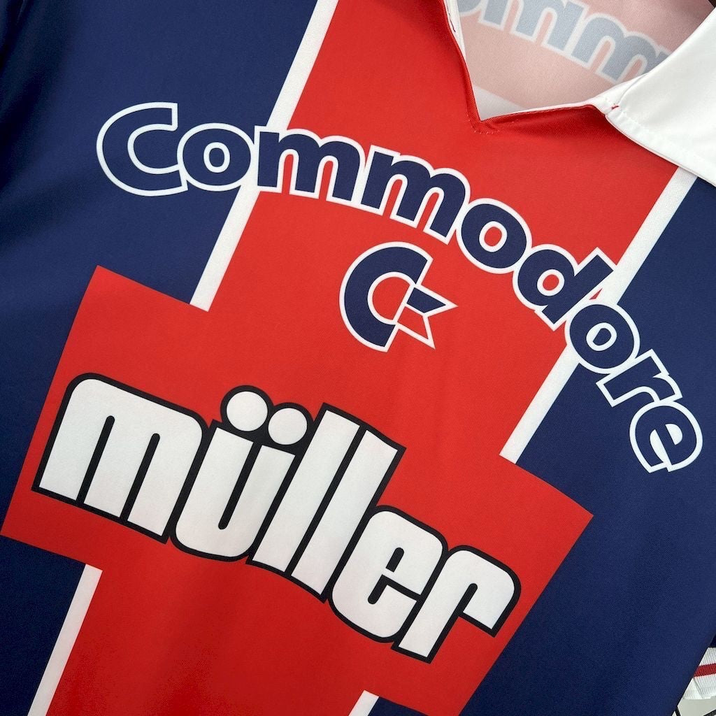 PARIS SAINT GERMAIN - MAILLOT DOMICILE RETRO 91/92