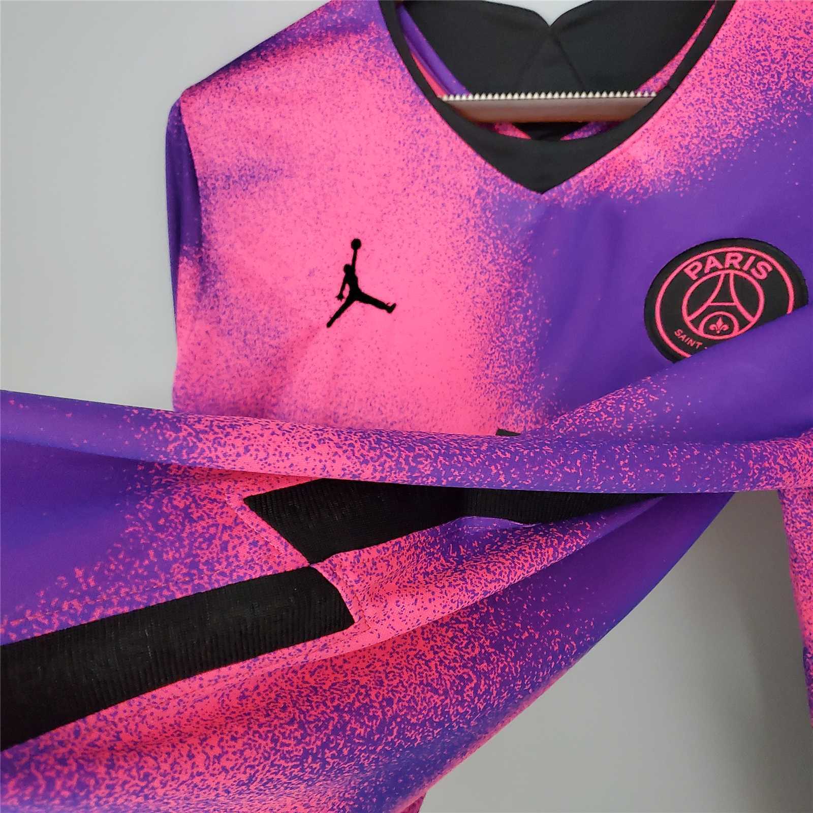 20-21 Jordan PSG fourth away manche longue