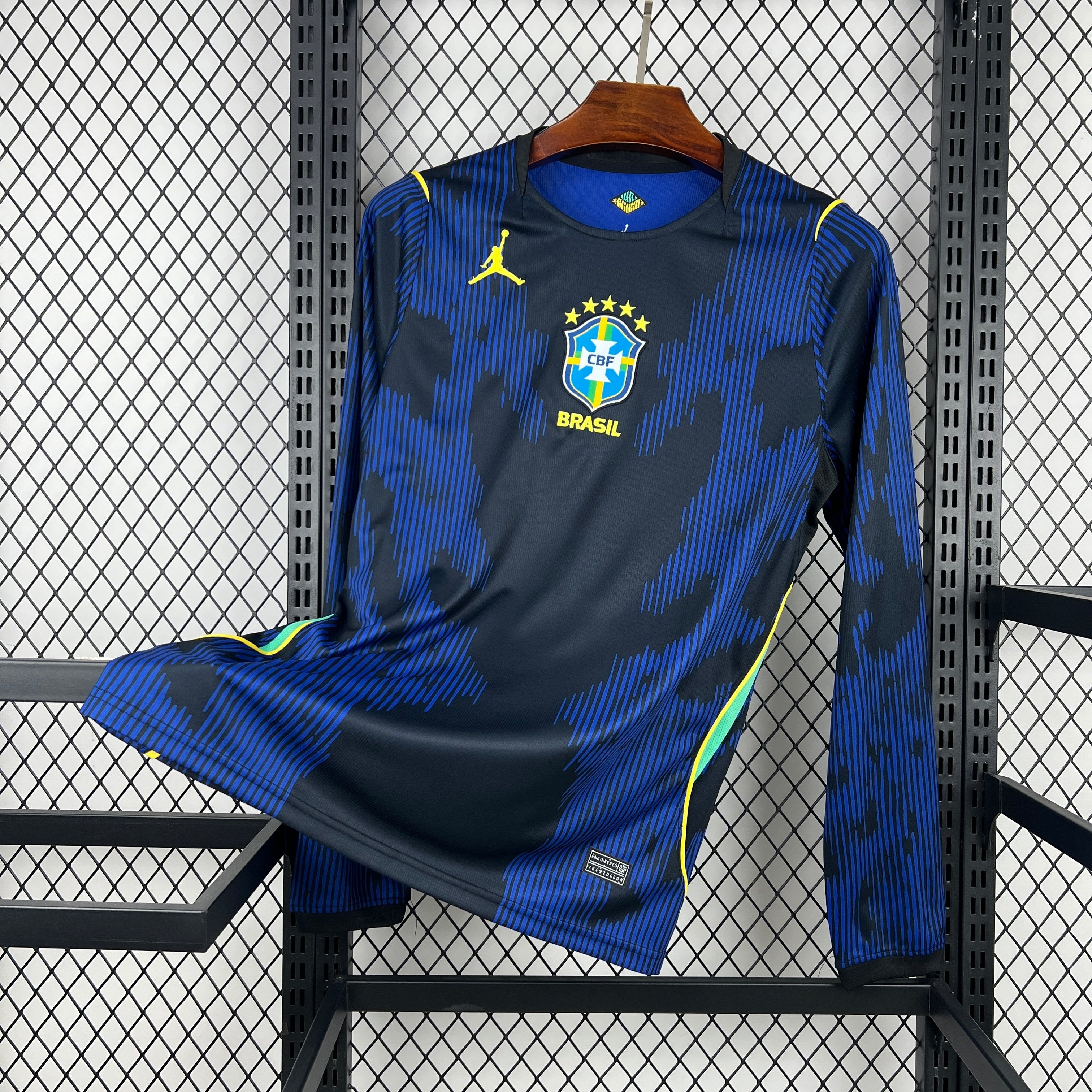 BRÉSIL - MAILLOT EXTÉRIEUR MANCHES LONGUES 2026