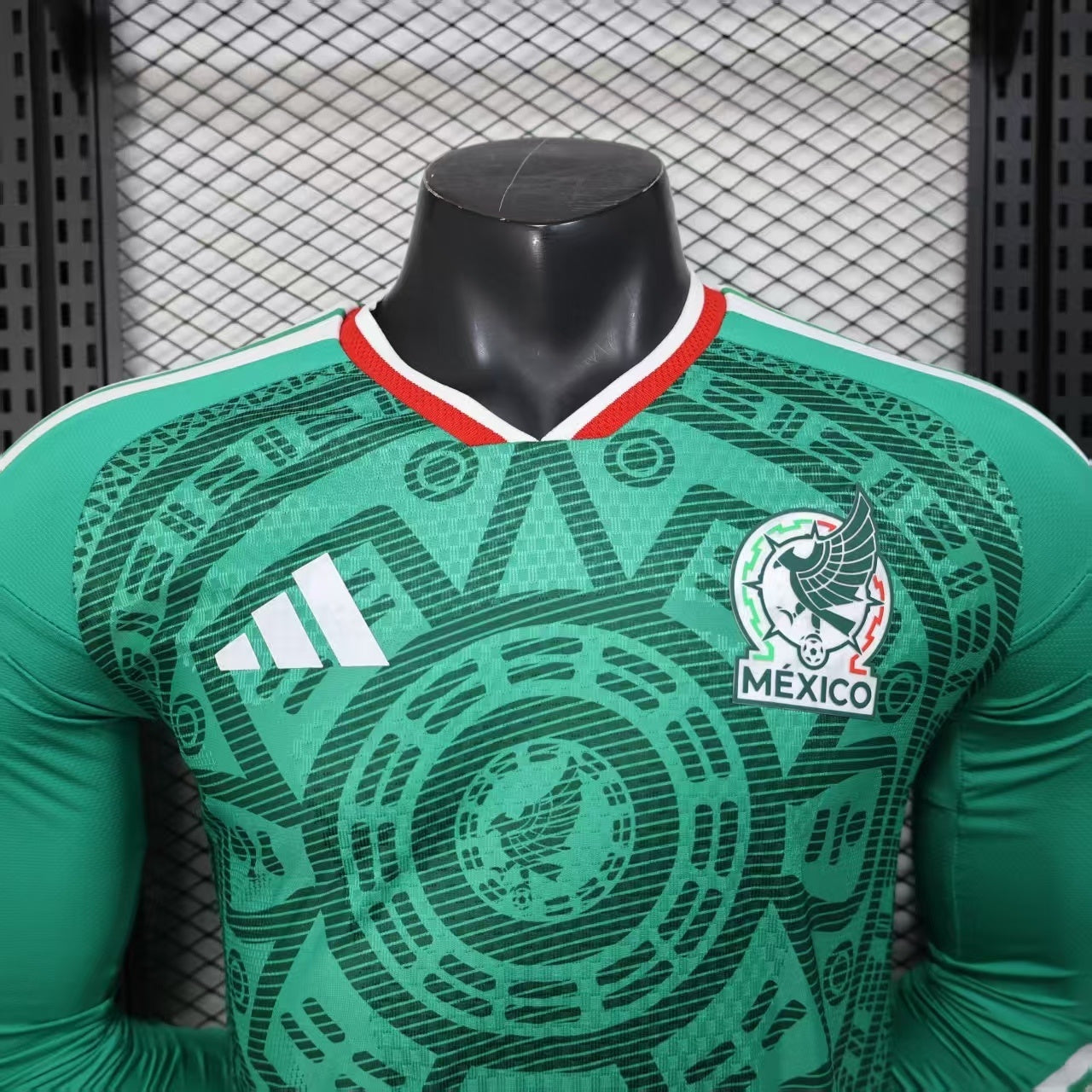 MEXIQUE - MAILLOT DOMICILE JOUEUR MANCHES LONGUES 2026