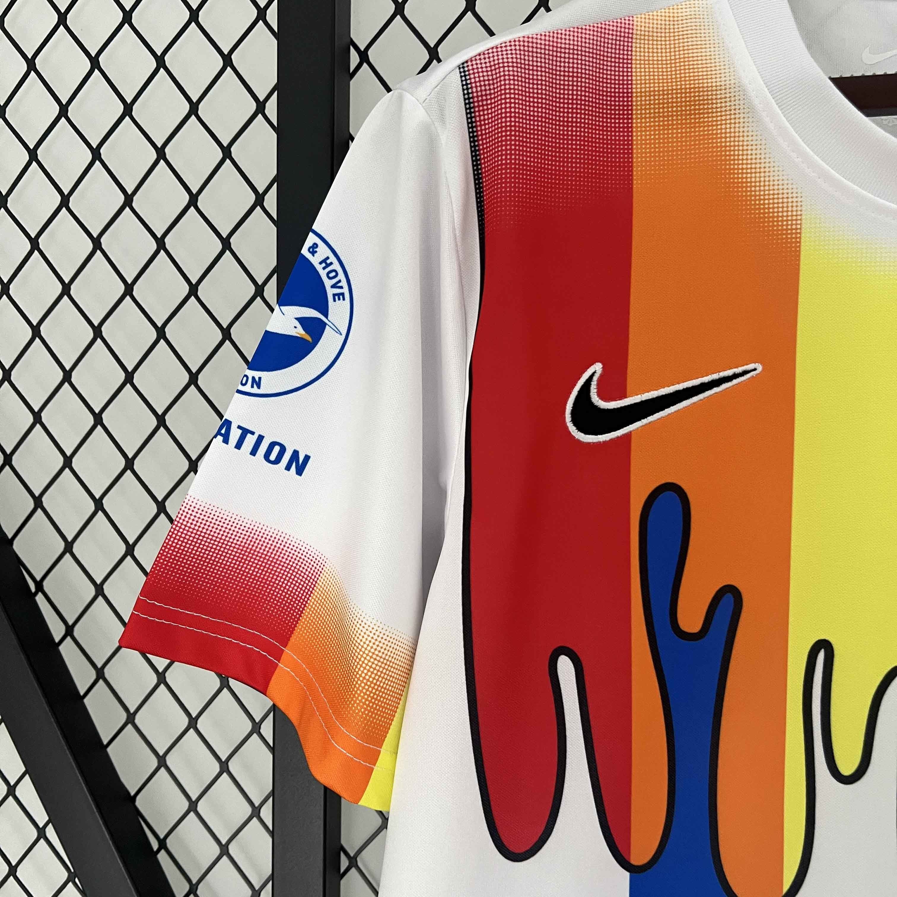 BRIGHTON - MAILLOT AVANT MATCH "HOVE ALBION RAINBOW LACES" 23/24