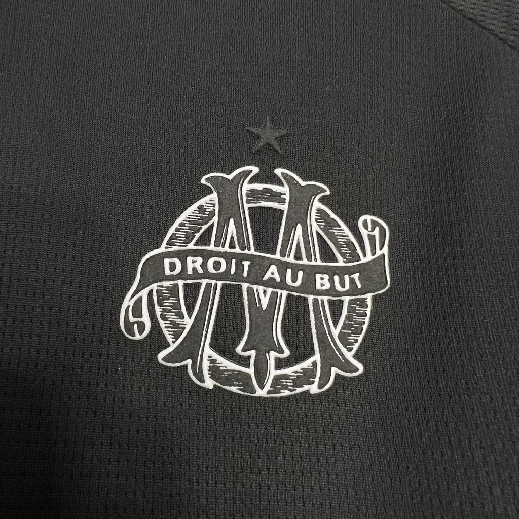 OLYMPIQUE DE MARSEILLE - MAILLOT "125ÉME ANNIVERSAIRE NOIR" 24/25