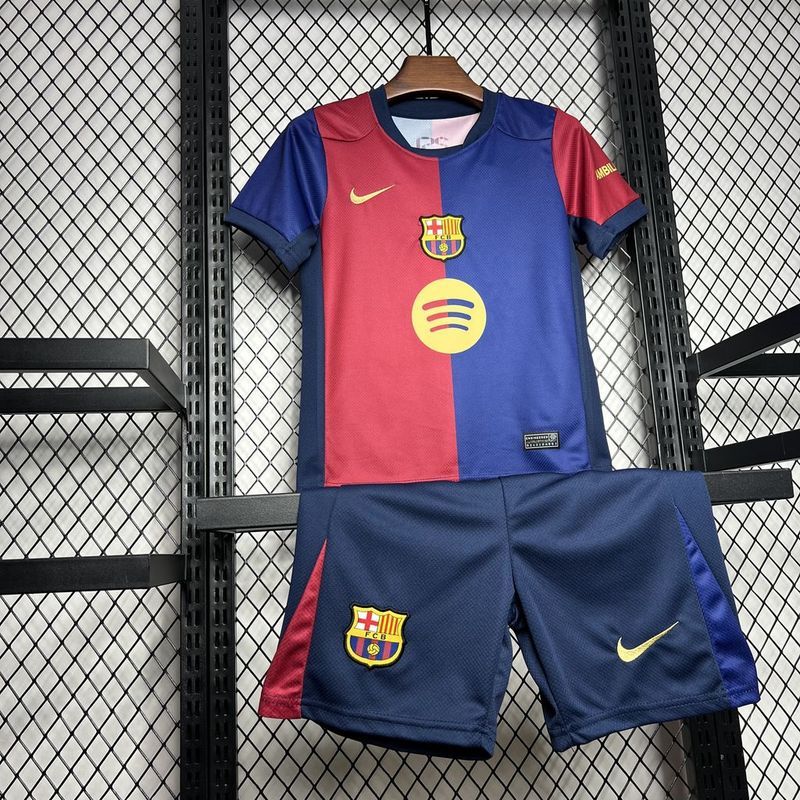 FC BARCELONE - ENSEMBLE ENFANT DOMICILE 24/25