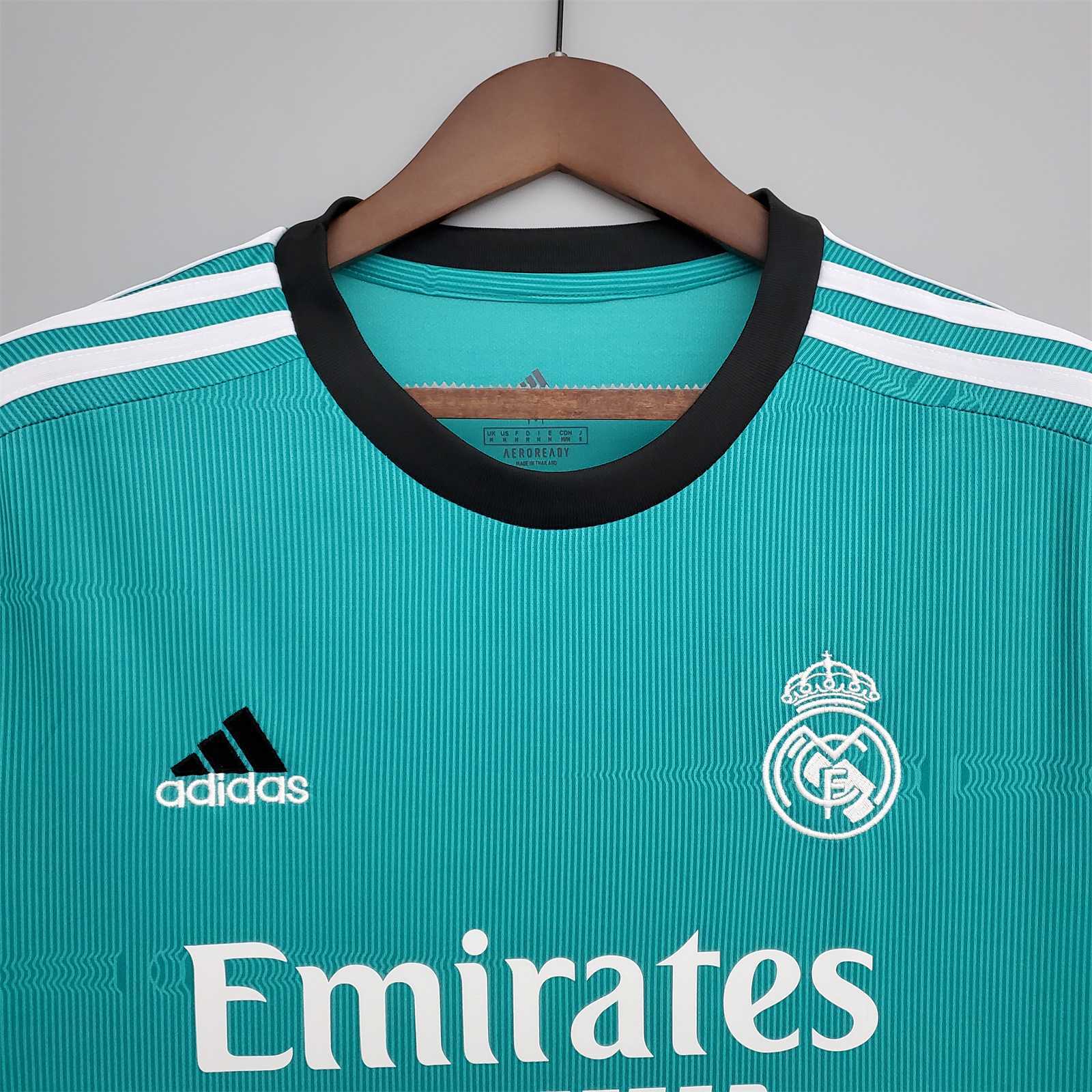 REAL MADRID - MAILLOT EXTÉRIEUR THIRD MANCHES LONGUES 21/22