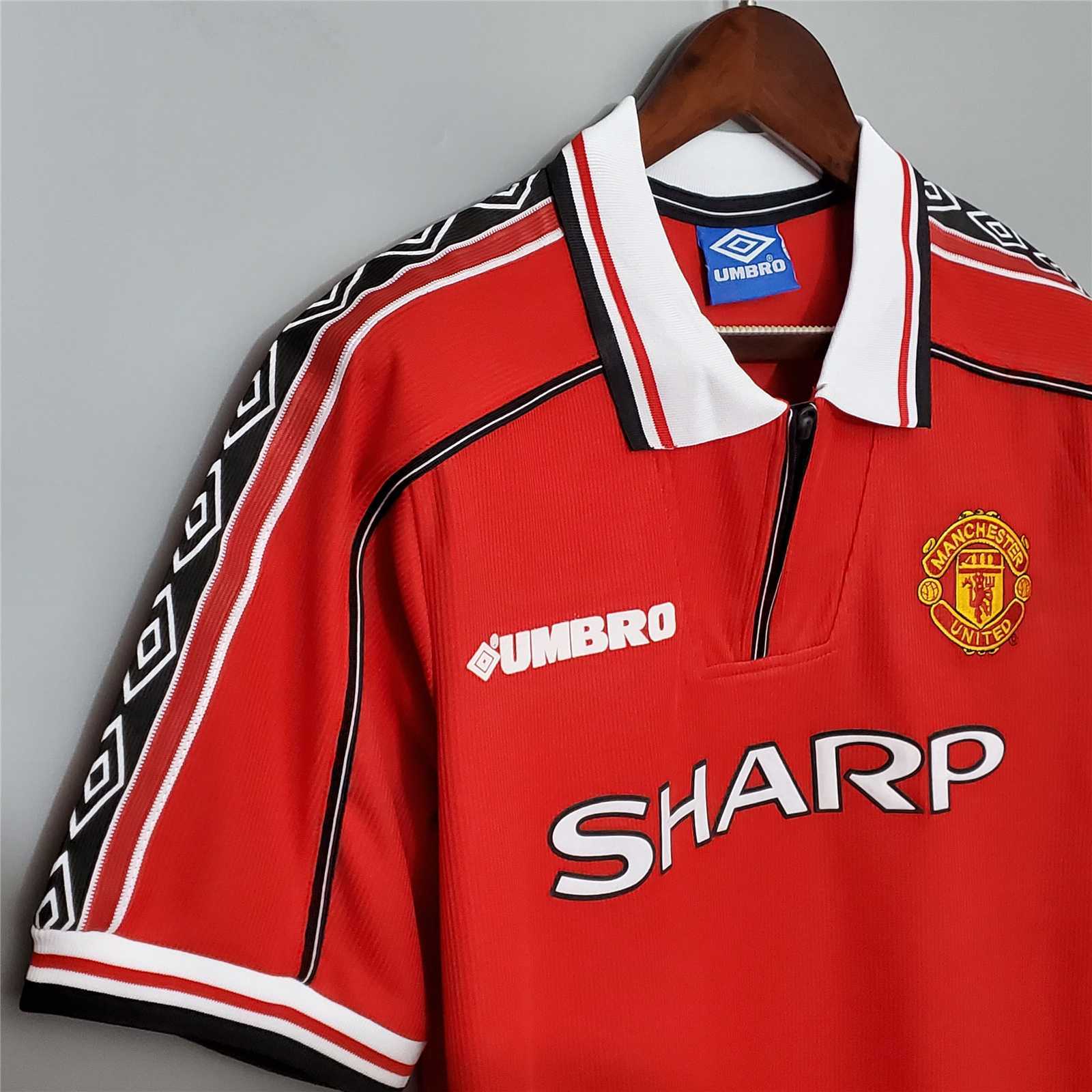 MANCHESTER UNITED - MAILLOT DOMICILE RETRO 98/99