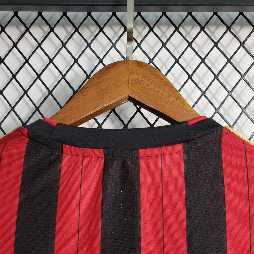 AC MILAN - MAILLOT DOMICILE MANCHES LONGUES RETRO 13/14