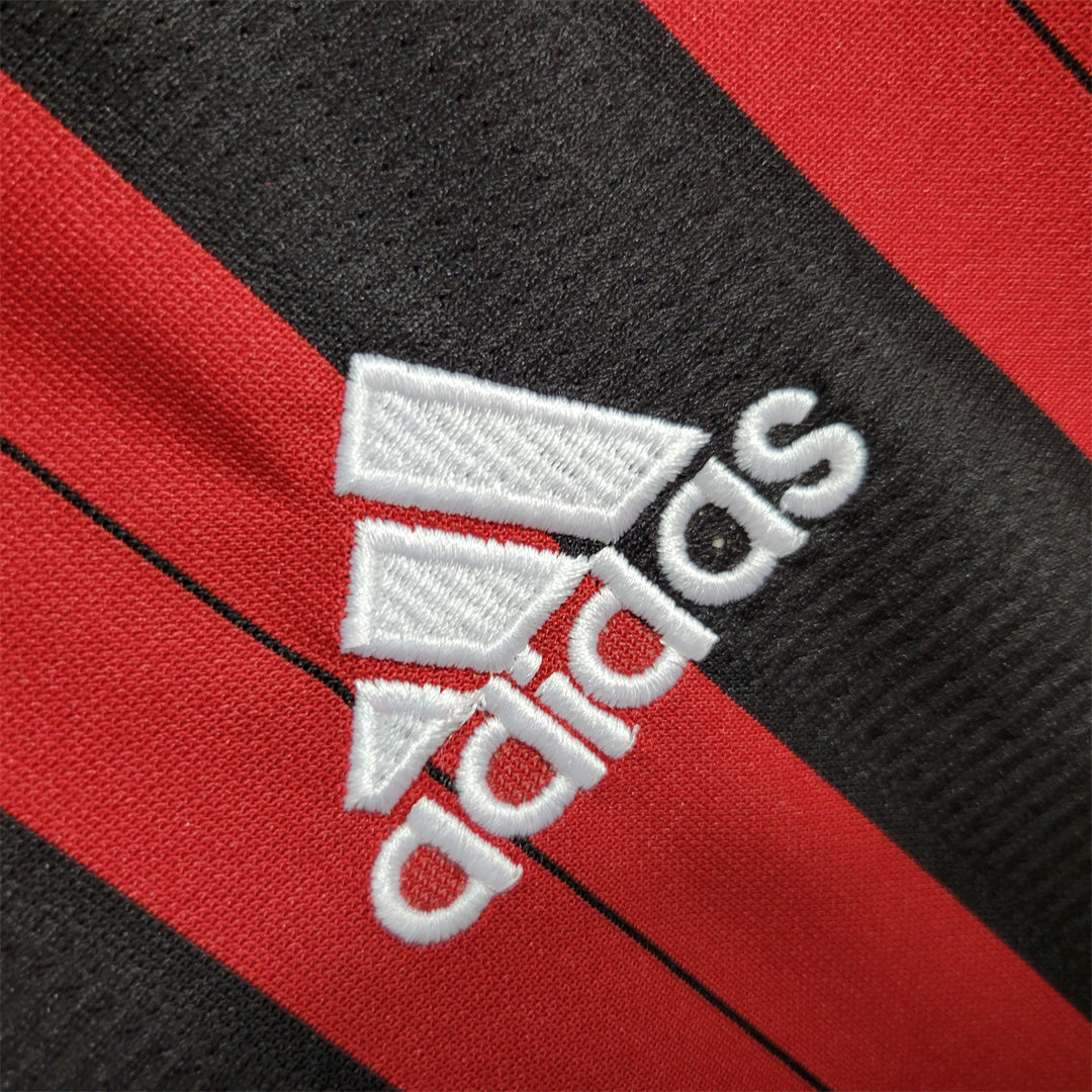 AC MILAN - MAILLOT DOMICILE MANCHES LONGUES RETRO 13/14