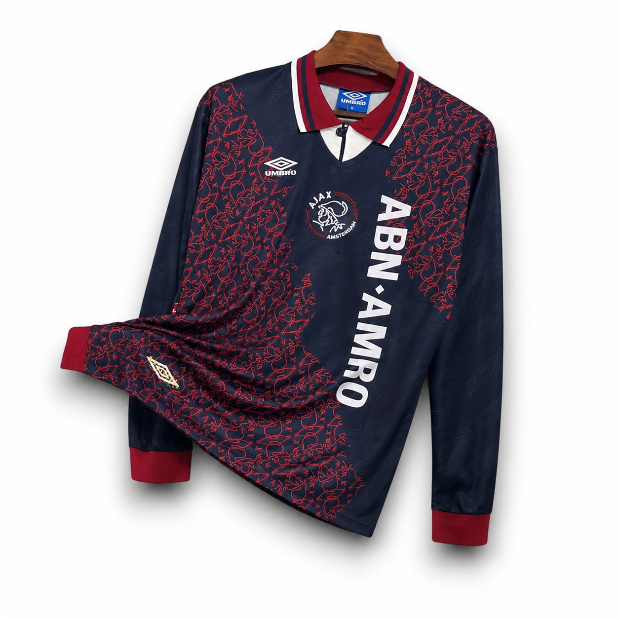 AJAX - MAILLOT EXTÉRIEUR MANCHES LONGUES RETRO 94/95
