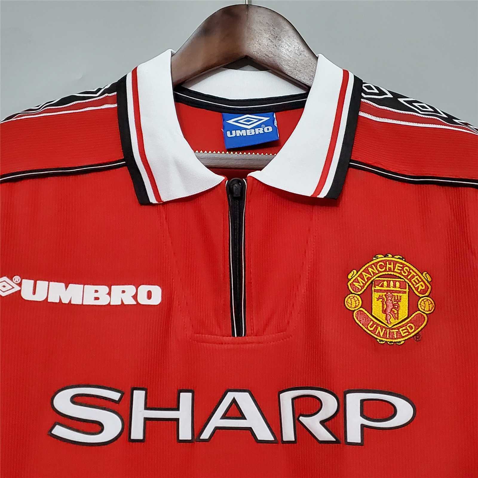 MANCHESTER UNITED - MAILLOT DOMICILE RETRO 98/99