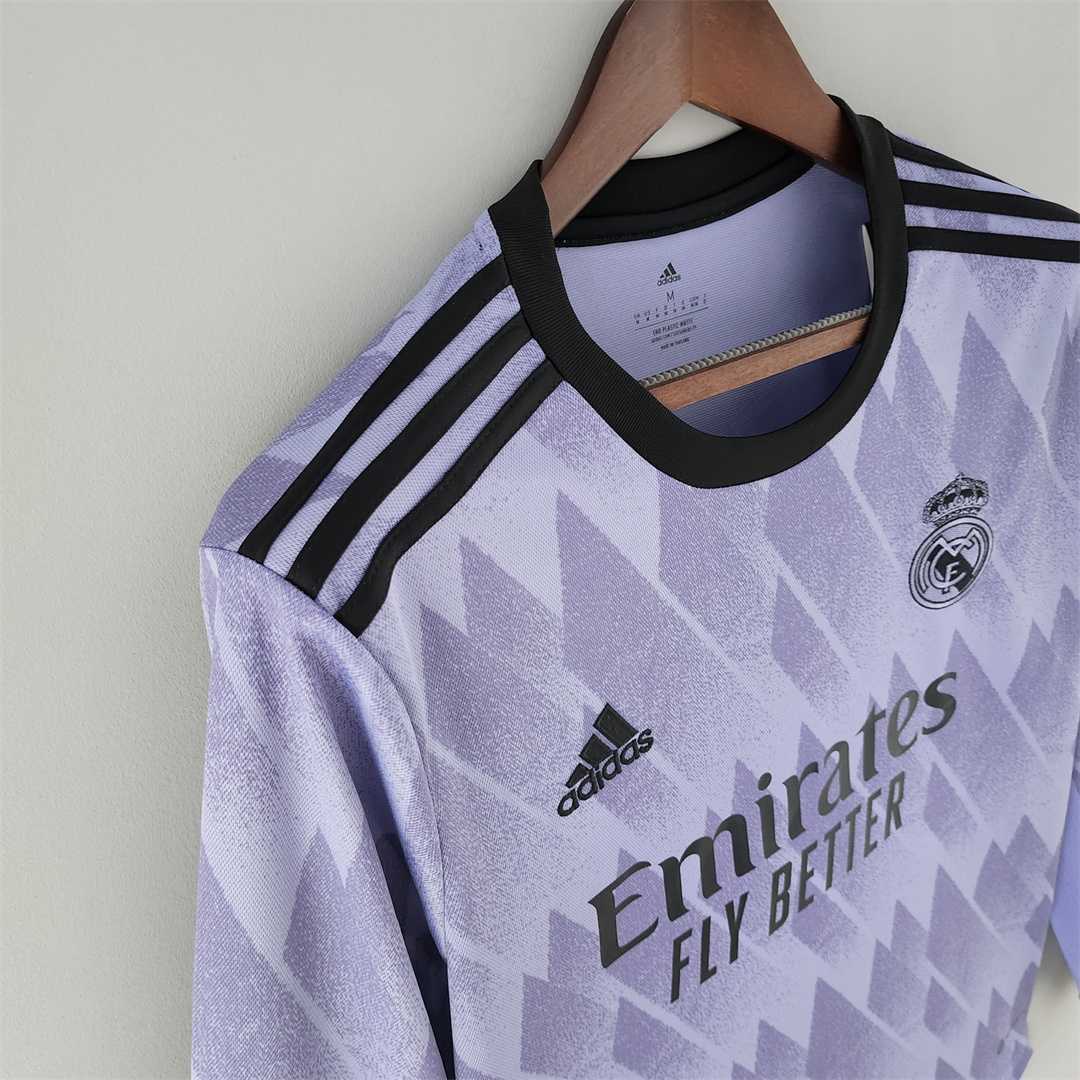 REAL MADRID - MAILLOT EXTÉRIEUR MANCHES LONGUES 22/23
