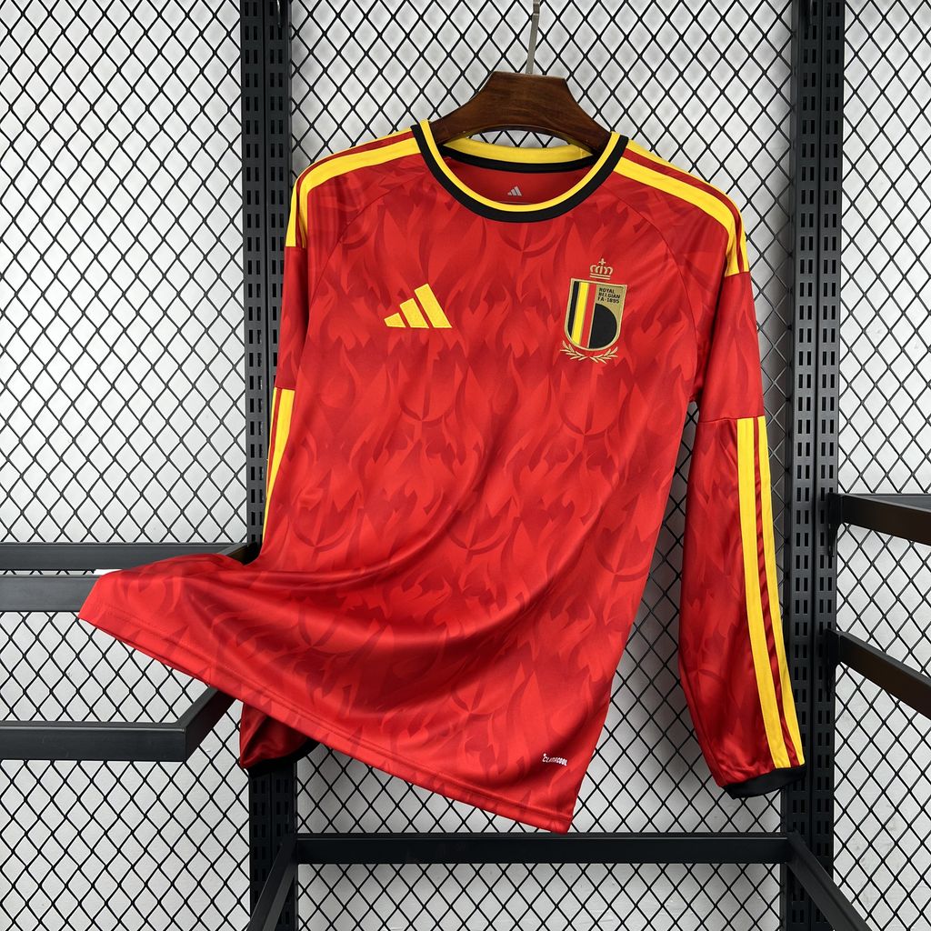 BELGIQUE - MAILLOT DOMICILE MANCHES LONGUES 2026
