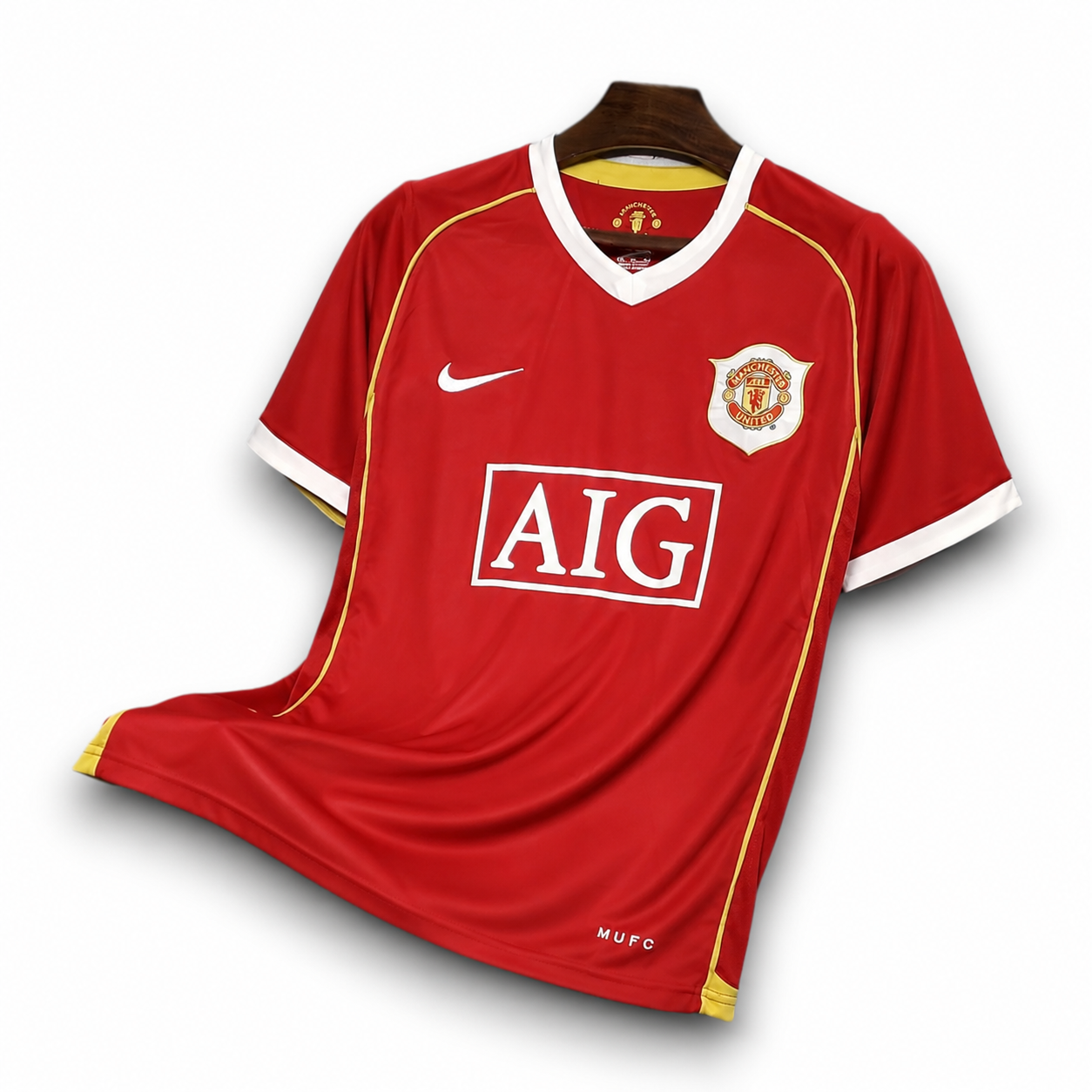 MANCHESTER UNITED - MAILLOT DOMICILE RETRO 06/07