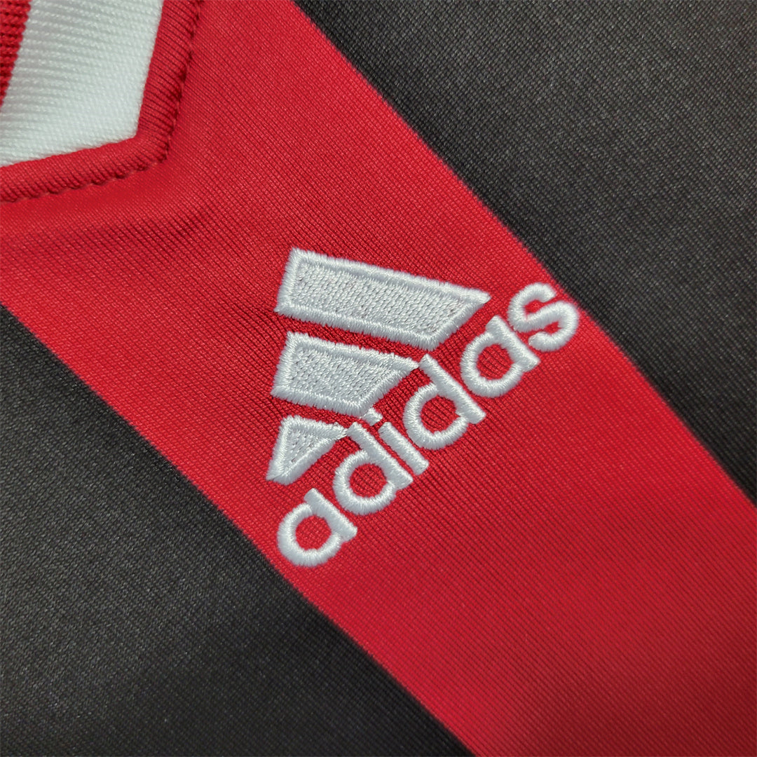 AC MILAN - MAILLOT DOMICILE MANCHES LONGUES RETRO 09/10