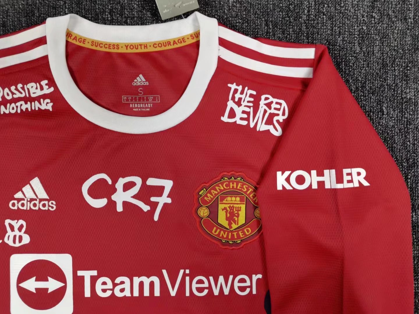 MANCHESTER UNITED - MAILLOT CONCEPT MANCHES LONGUES 21/22