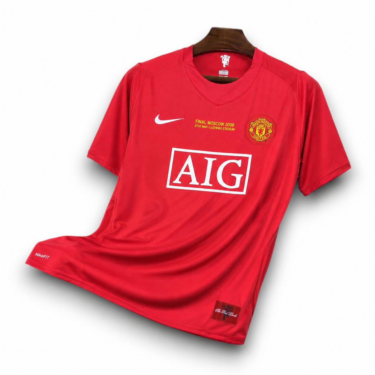 MANCHESTER UNITED - MAILLOT DOMICILE RETRO 07/08