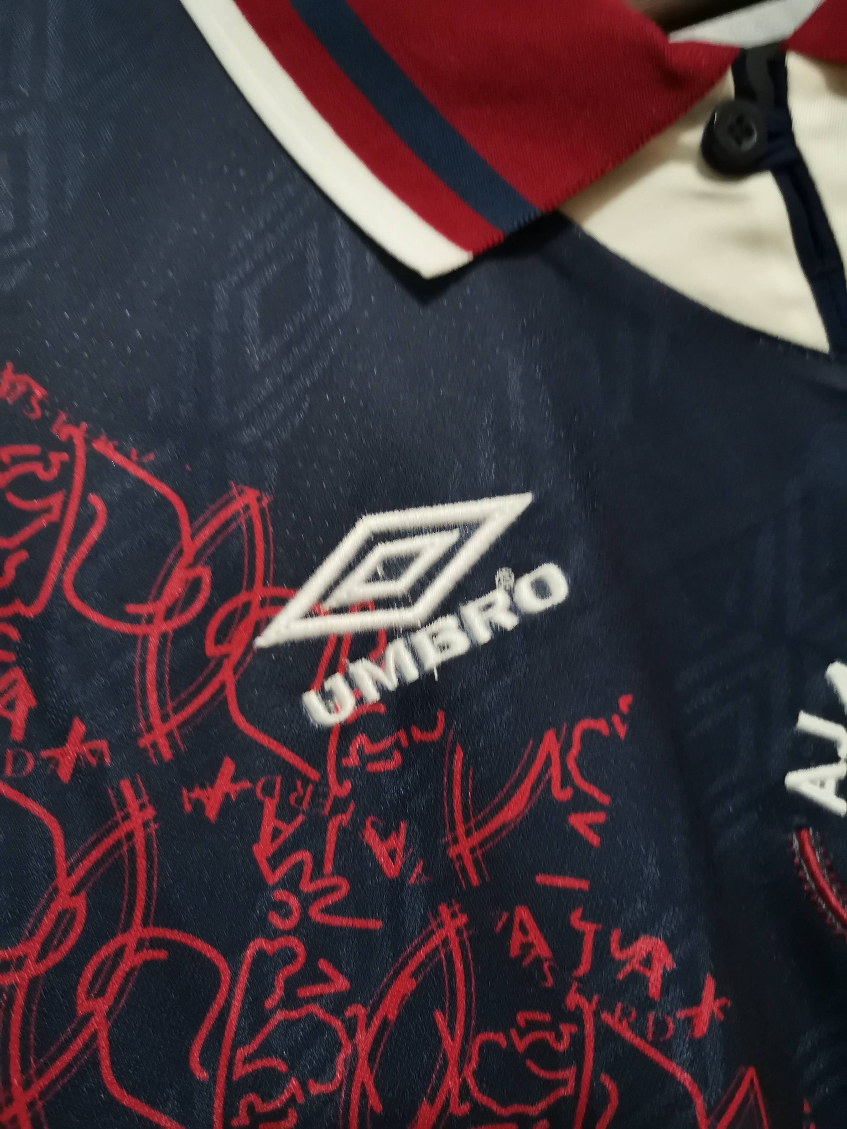 AJAX - MAILLOT EXTÉRIEUR MANCHES LONGUES RETRO 94/95