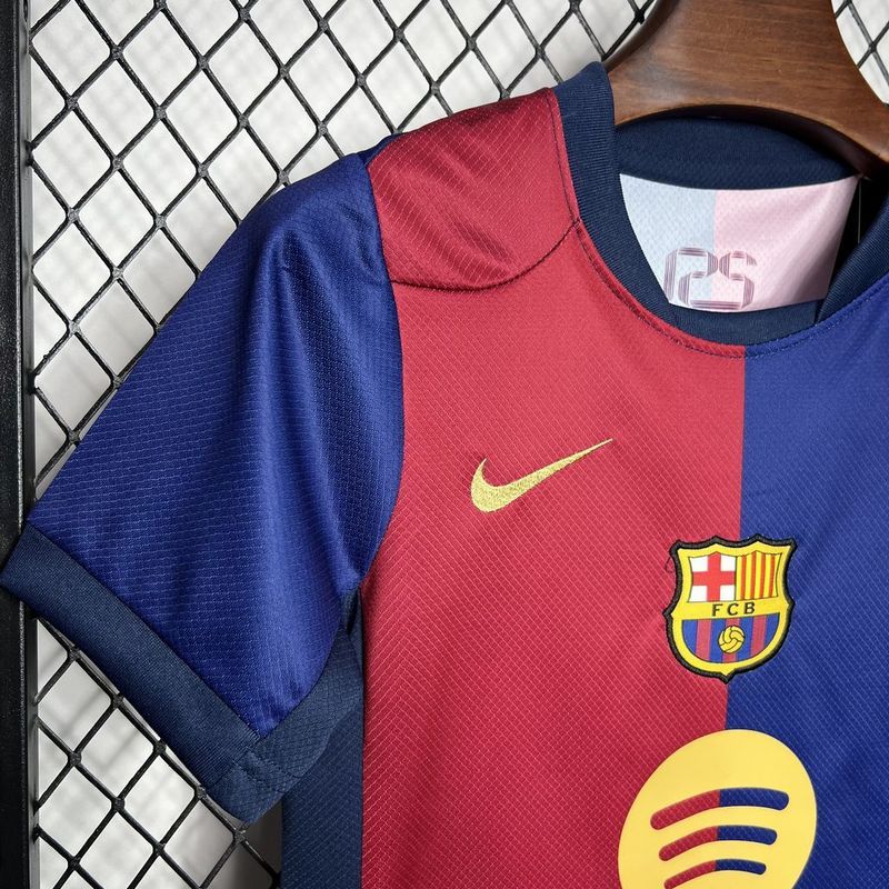 FC BARCELONE - ENSEMBLE ENFANT DOMICILE 24/25