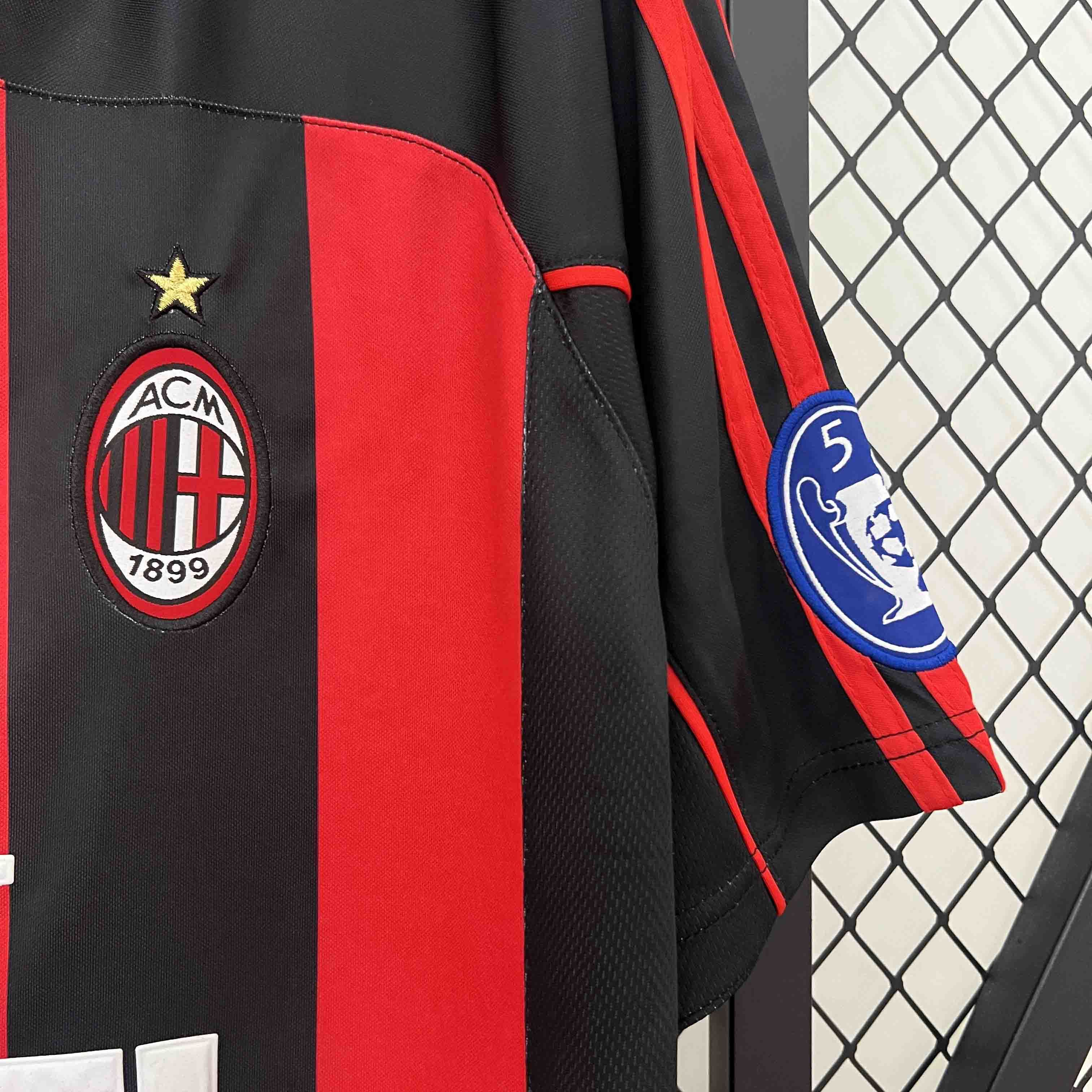 AC MILAN - MAILLOT DOMICILE RETRO 00/01