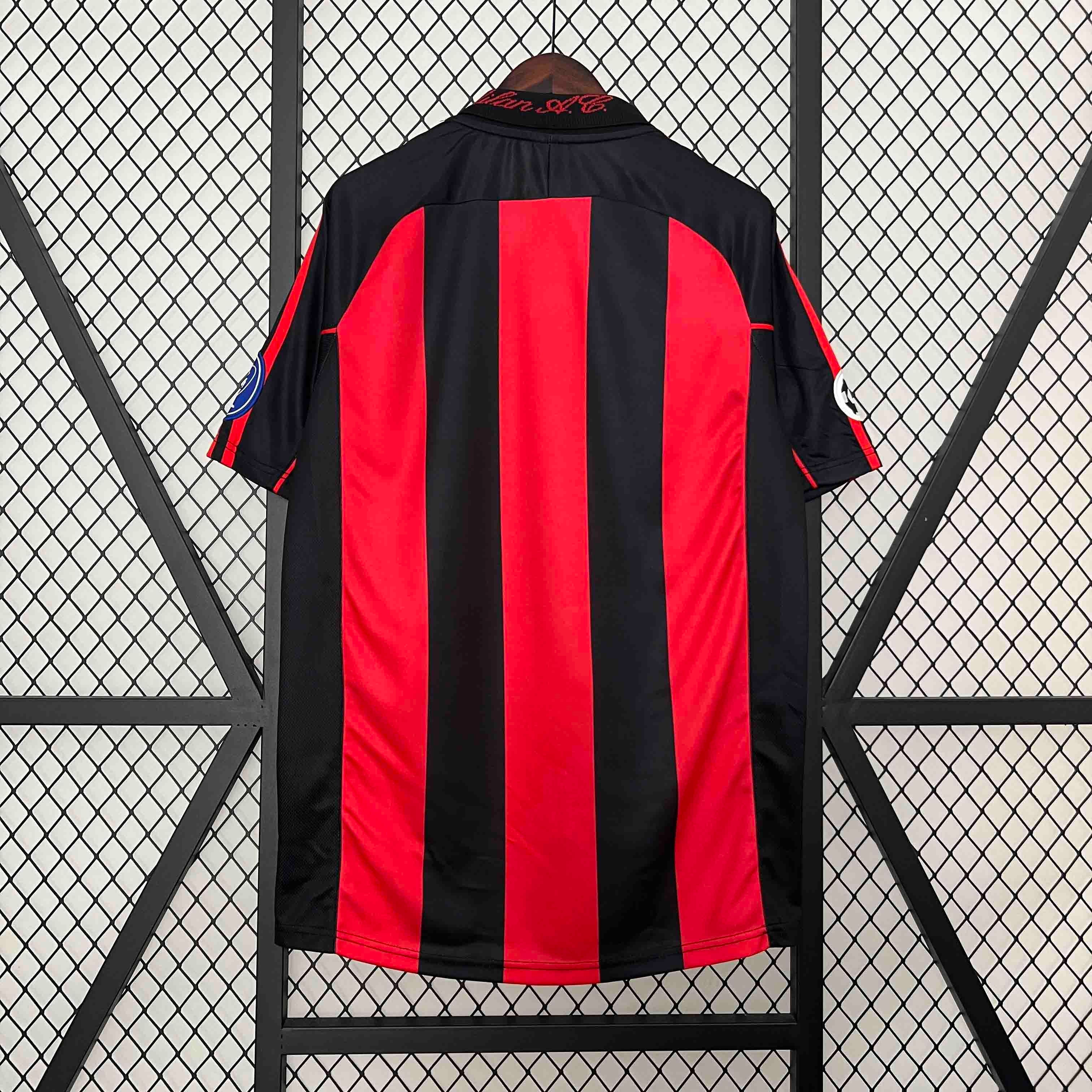 AC MILAN - MAILLOT DOMICILE RETRO 00/01