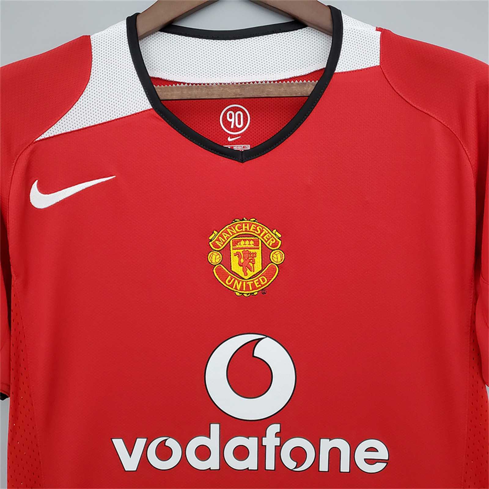 MANCHESTER UNITED - MAILLOT DOMICILE RETRO 04/06
