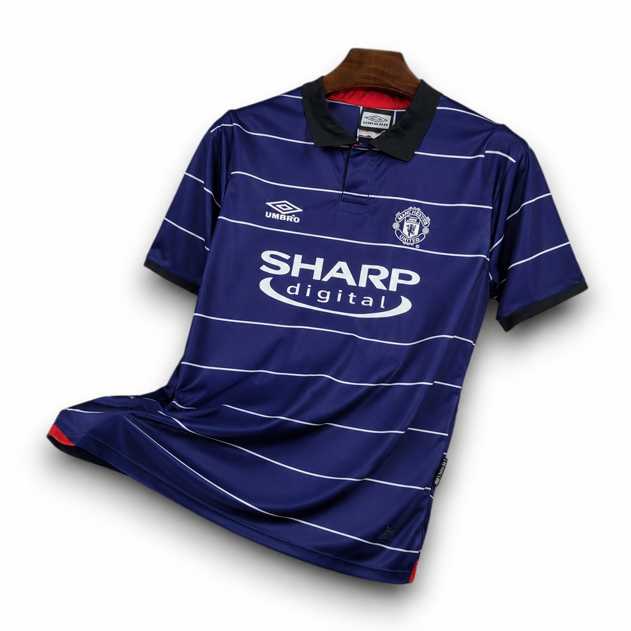 MANCHESTER UNITED - MAILLOT EXTÉRIEUR RETRO 99/00